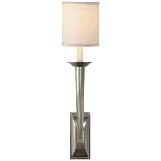 French Deco Horn Wall Light