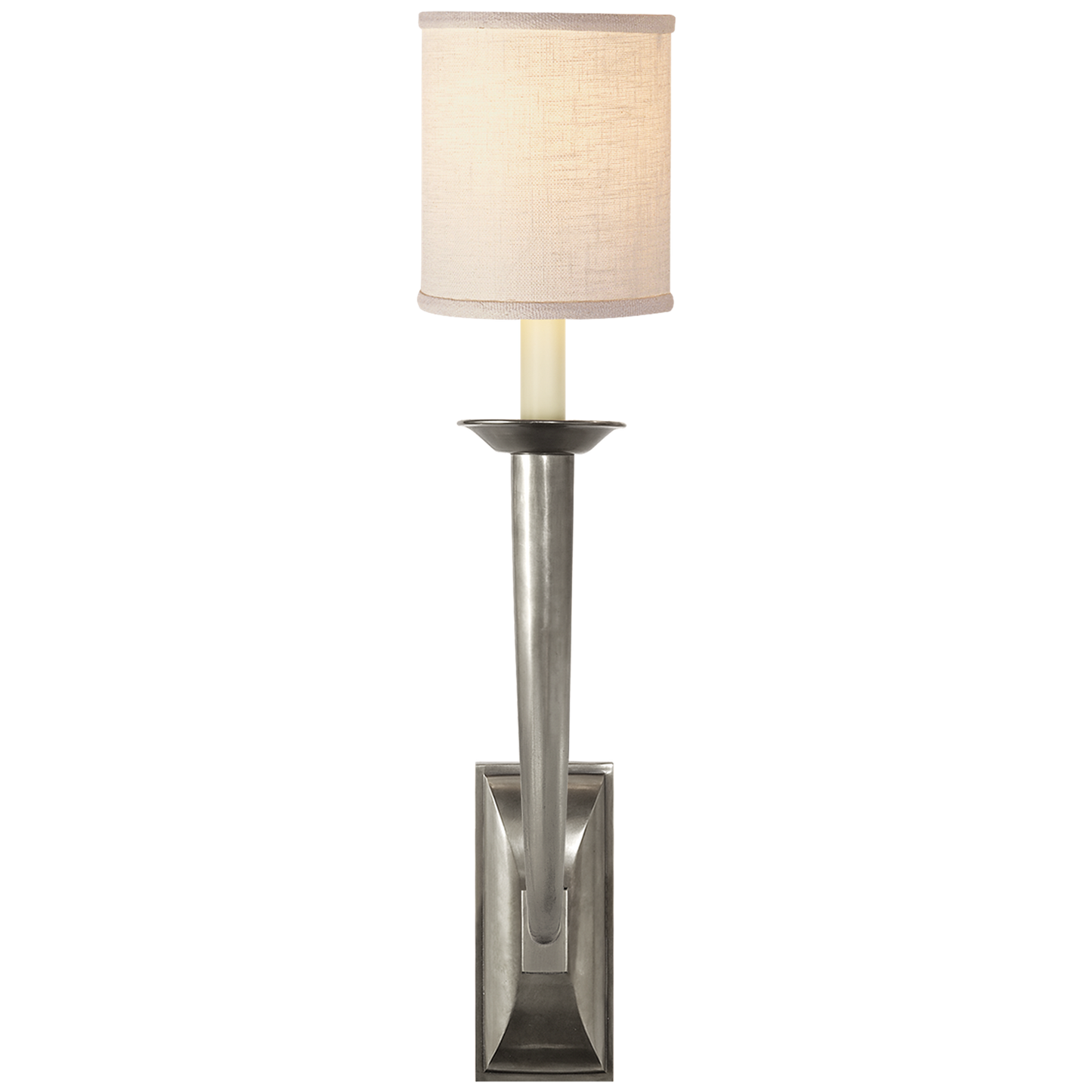 French Deco Horn Wall Light