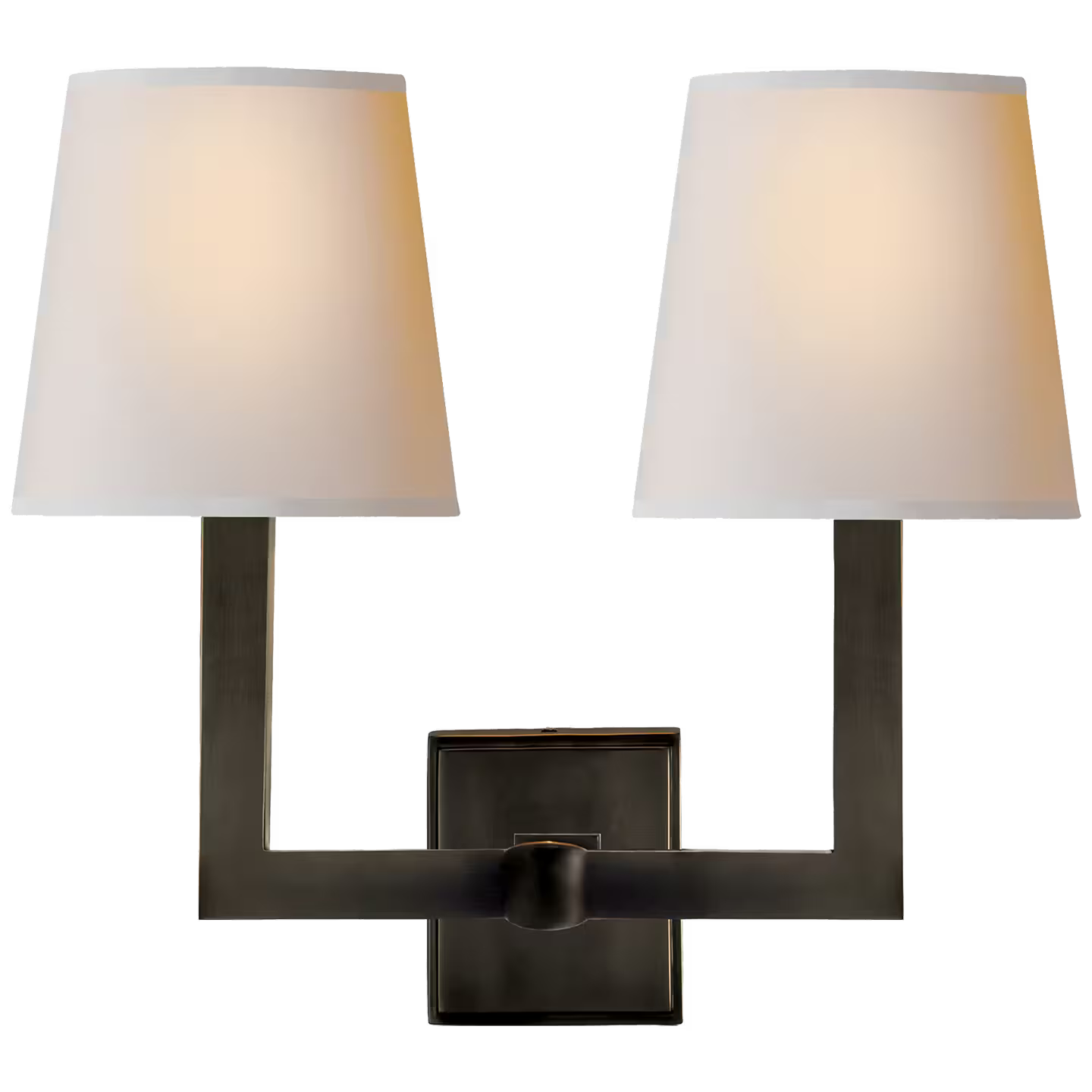 Square Tube Double Wall Light