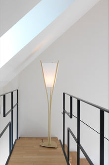 Curve XL Chinette Shade Floor Lamp