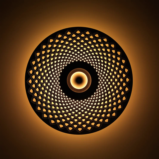 Earth Mandala LED Wall Light