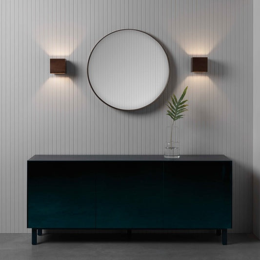 Cremona Wooden Cube Up & Down Wall Washer