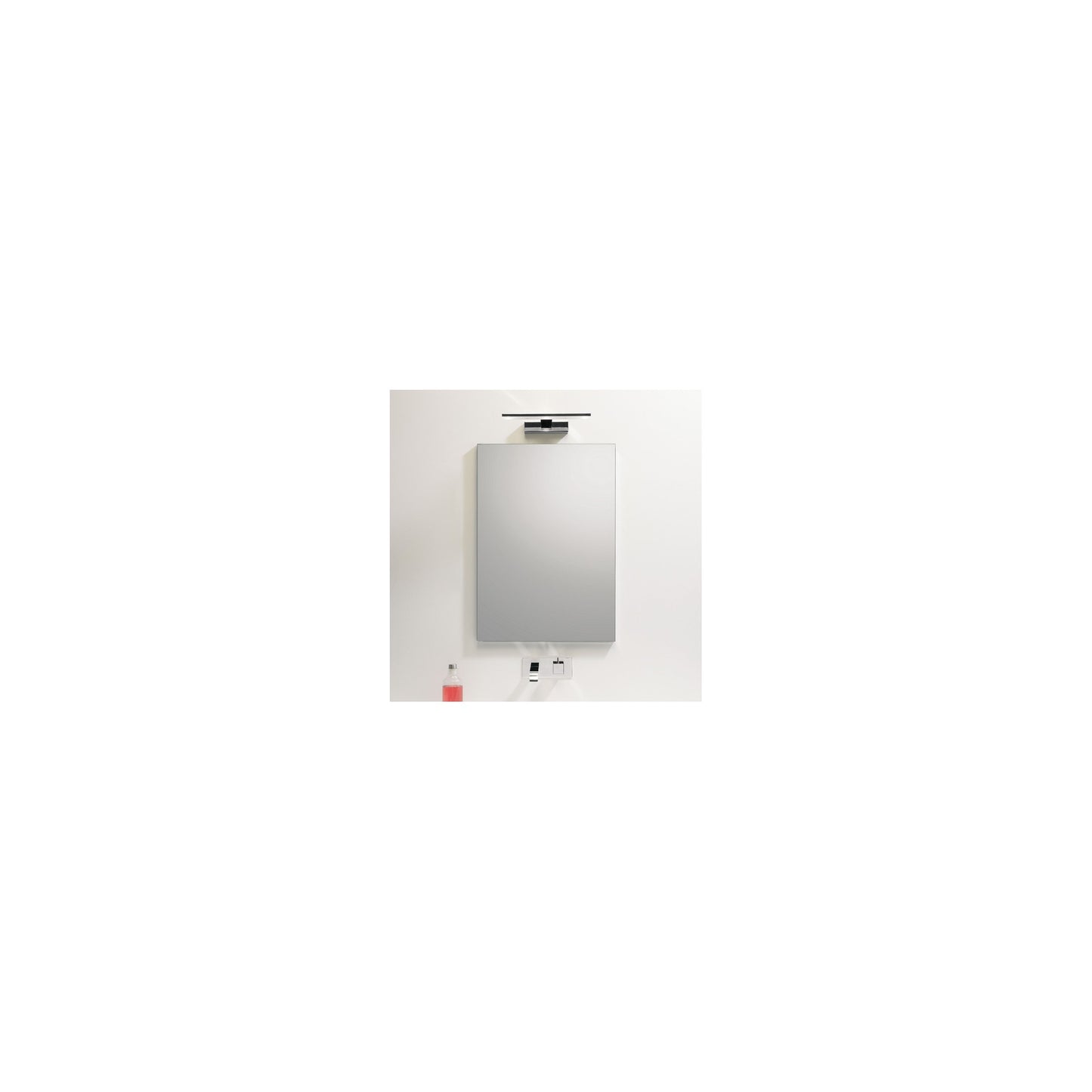 Zip LED Mirror Wall Light Polished Chrome