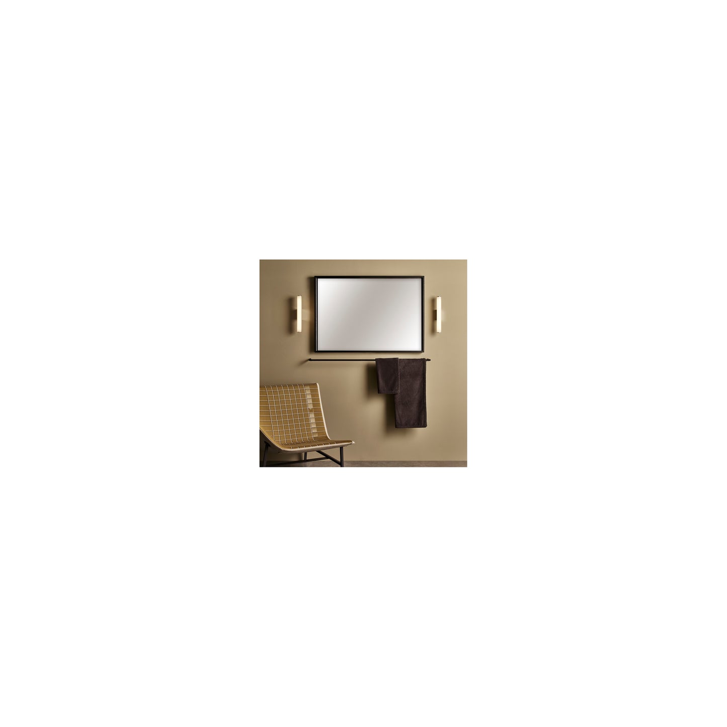 Dio LED Wall Light in Polished Chrome