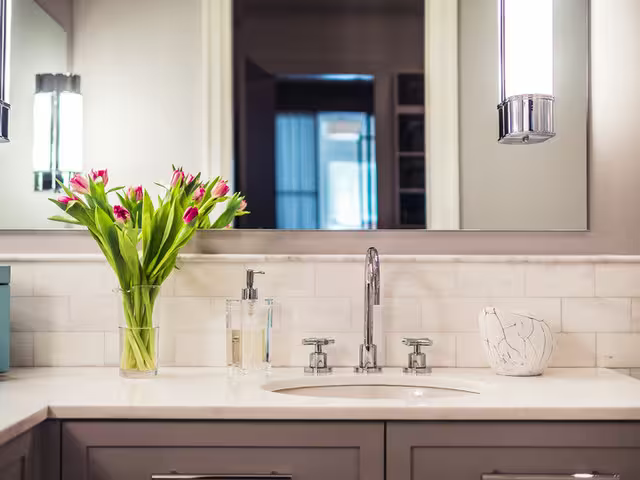 Oxford Bath Sconce with Frosted Glass