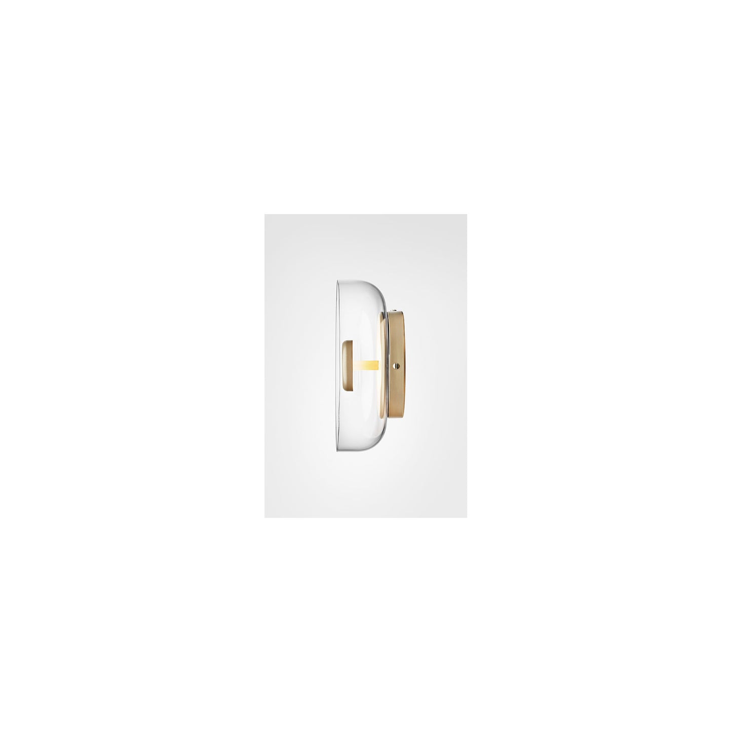 Blossi LED Ceiling or Wall Light with Nordic Gold Metal