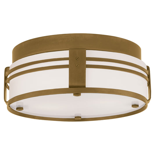 Ted White Glass Flush Mount