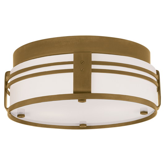 Ted White Glass Flush Mount