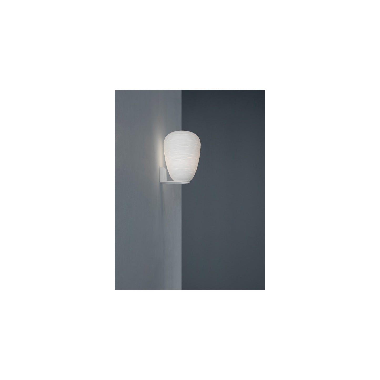 Rituals 1 Blown Glass Wall Light with Lacquered Metal