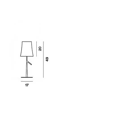 Birdie Piccola On/Off Table Lamp