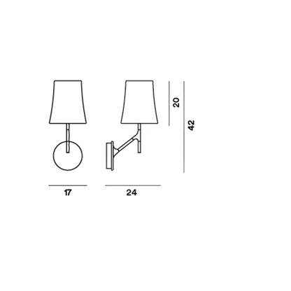 Foscarini Birdie Wall Light