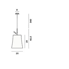 Birdie Grande H 10M Single Pendant