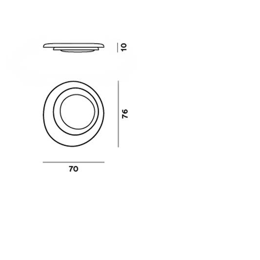 Bahia LED Ceiling or Wall Light