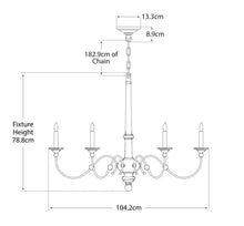 Country Small Chandelier