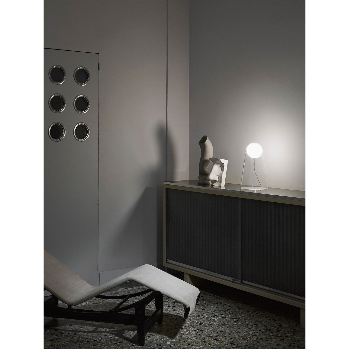 Satellight Blown Glass LED Table Lamp
