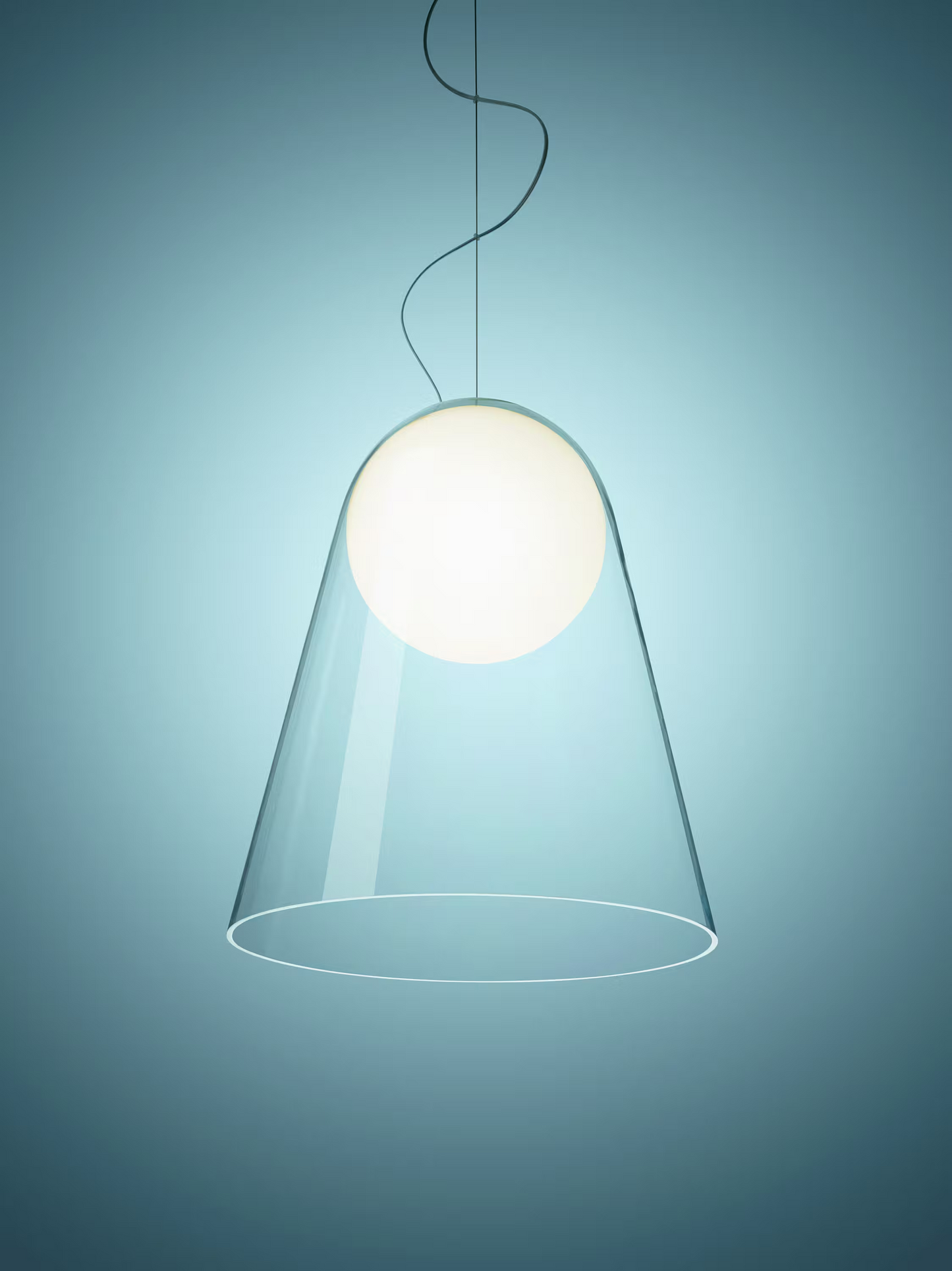 Satellight Blown Glass LED Pendant
