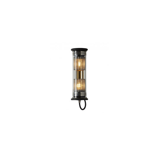 In The Tube ITT 100-350 Silver Mesh Wall Light with Borosilicate Glass