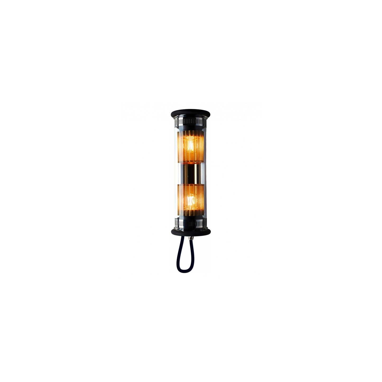 In The Tube ITT 100-350 Gold Mesh Wall Light with Borosilicate Glass