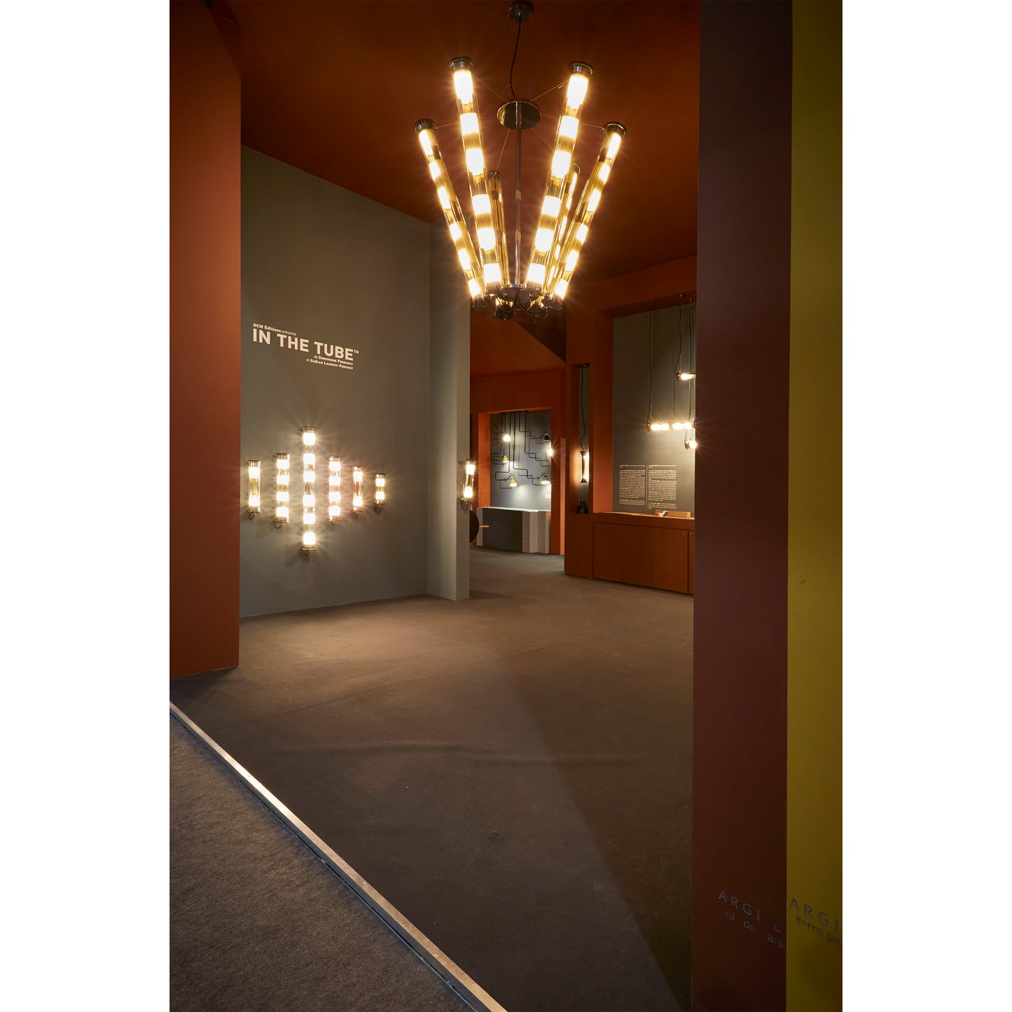 In The Tube Solar 6-1300 Six-Light Chandelier