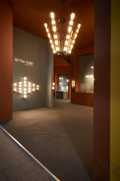 DCW éditions In The Tube Chandelier