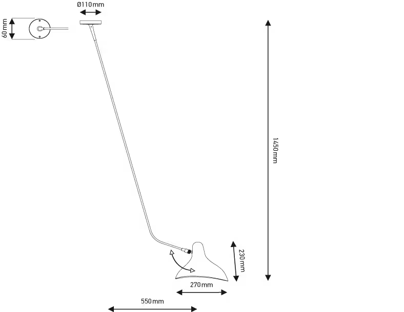Mantis BS4 L Pendant