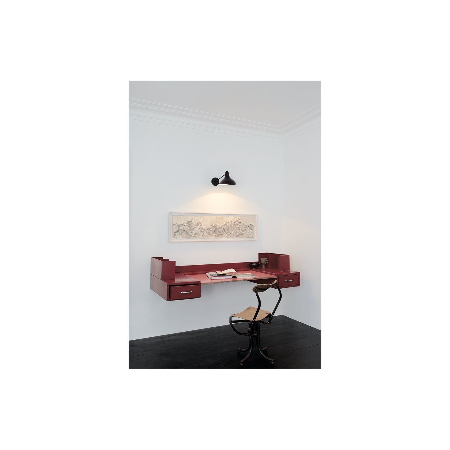Mantis BS5 Black Head Metal Wall Light