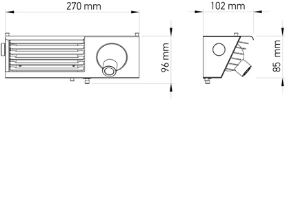 DCW éditions Biny Bedside Reading Wall Light