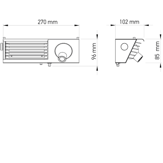 DCW éditions Biny Bedside Reading Wall Light