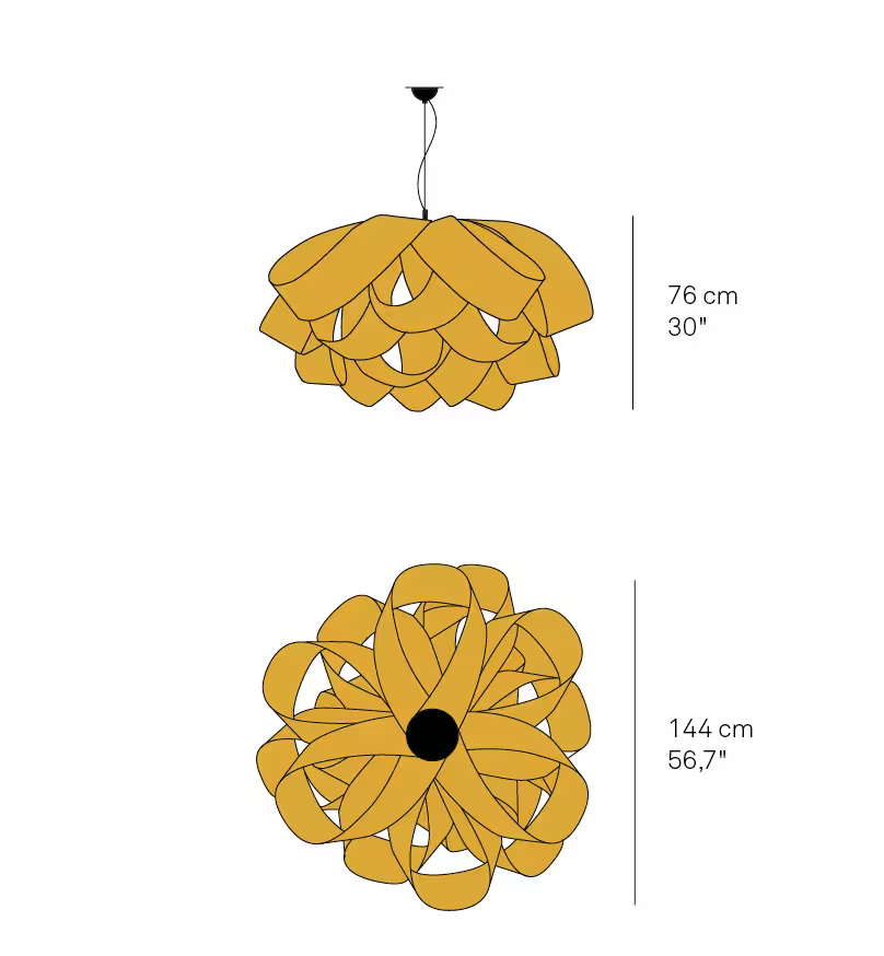 Agatha Large Pendant