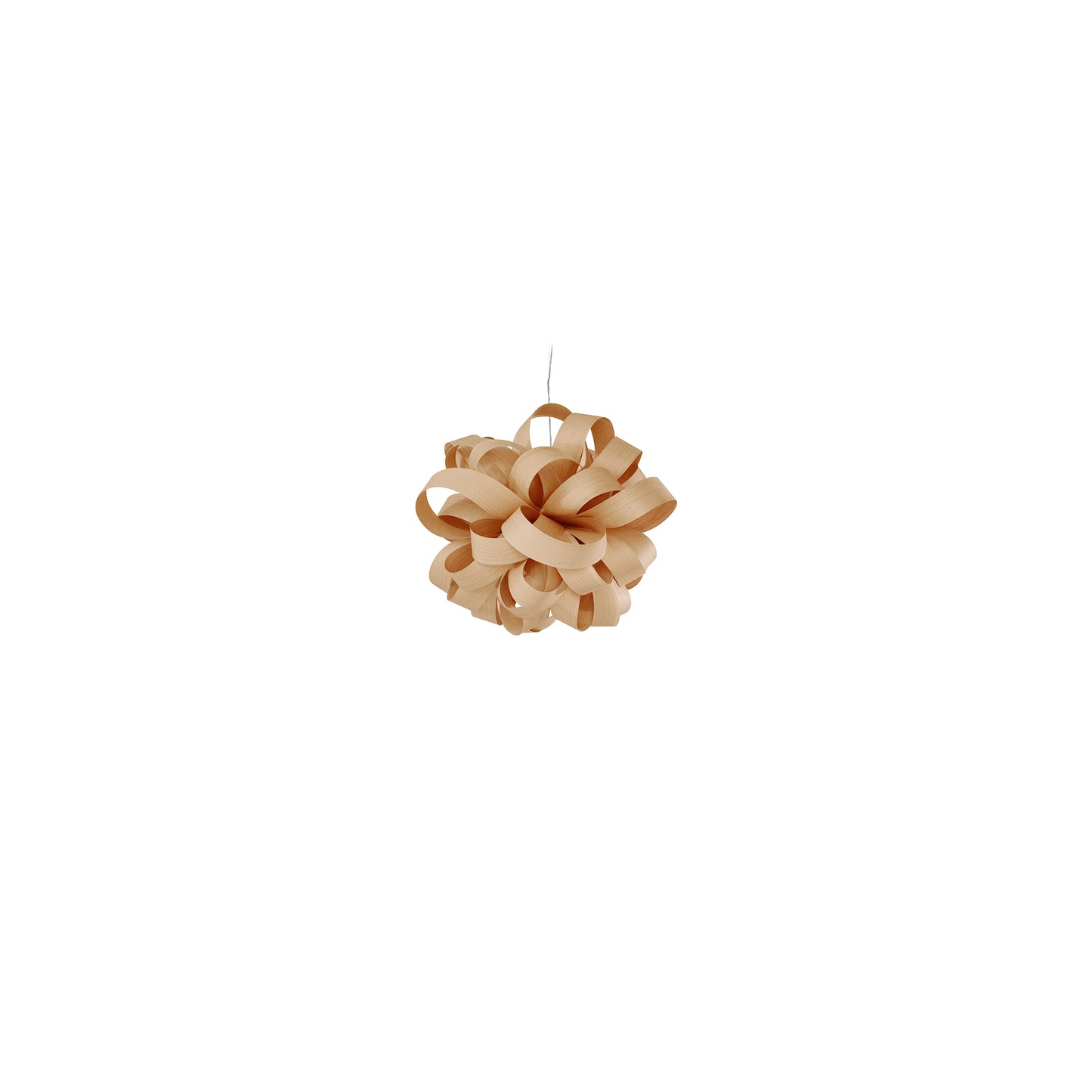 Agatha Ball Pendant with Elegant Interlacing Whorls
