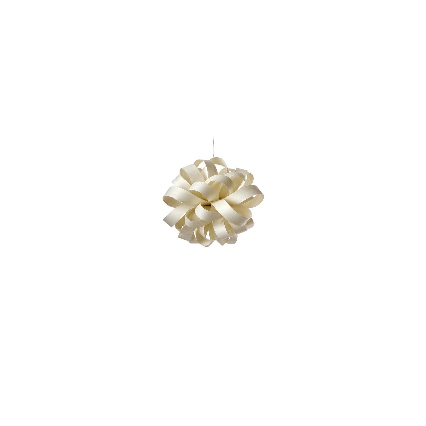 Agatha Ball Pendant with Elegant Interlacing Whorls
