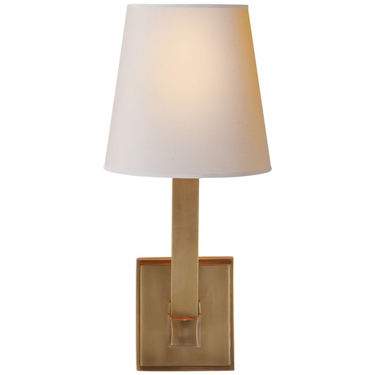 Square Single Tube Wall Light