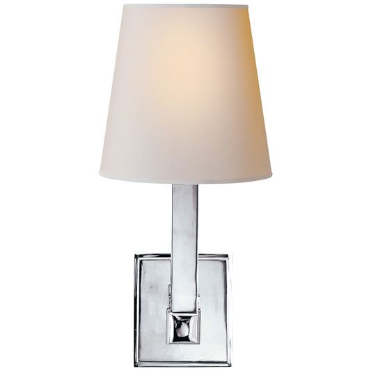 Square Single Tube Wall Light