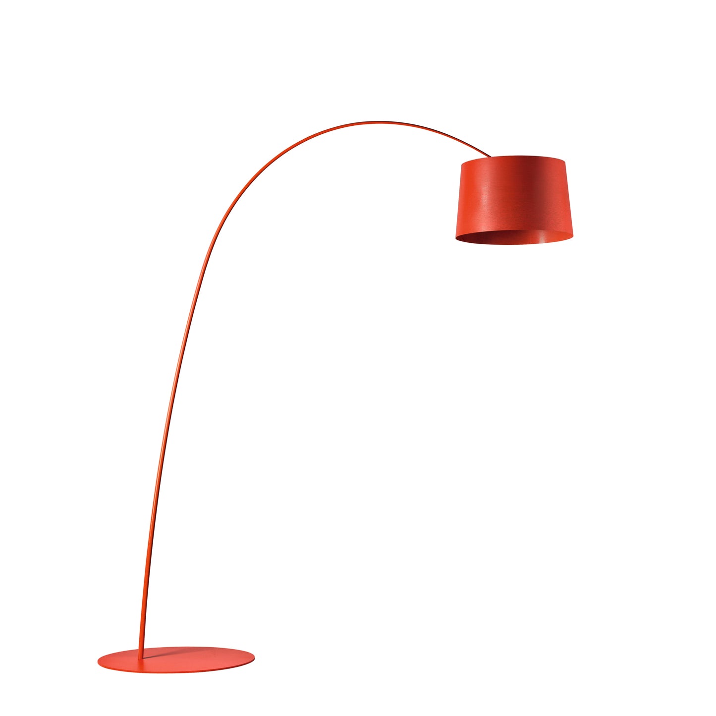 Twiggy Arched Line Floor Lamp with Coated Metal & Aluminium