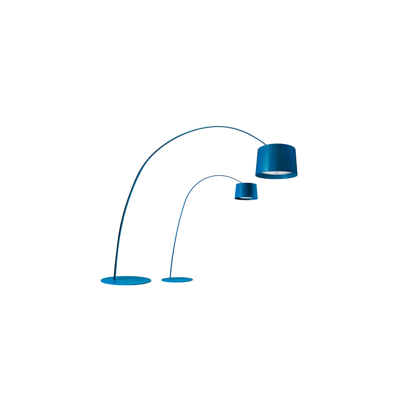 Twiggy Twice LED Floor Lamp with Thin & Flexible Arched Line