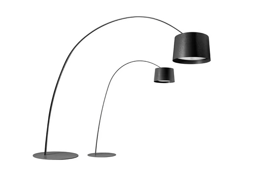 Twiggy Twice LED Floor Lamp with Thin & Flexible Arched Line