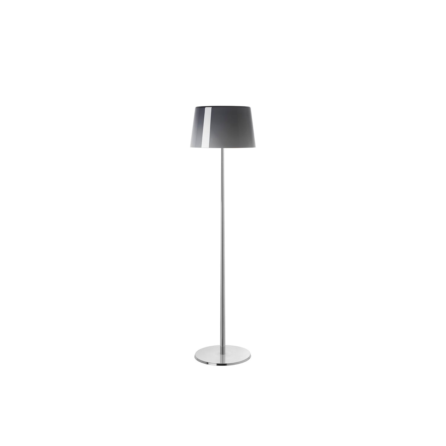 Lumiere XXL Extra-Large Aluminium Floor Lamp with Blown Glass Diffuser