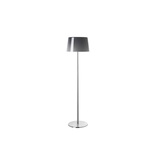 Lumiere XXL Extra-Large Aluminium Floor Lamp with Blown Glass Diffuser