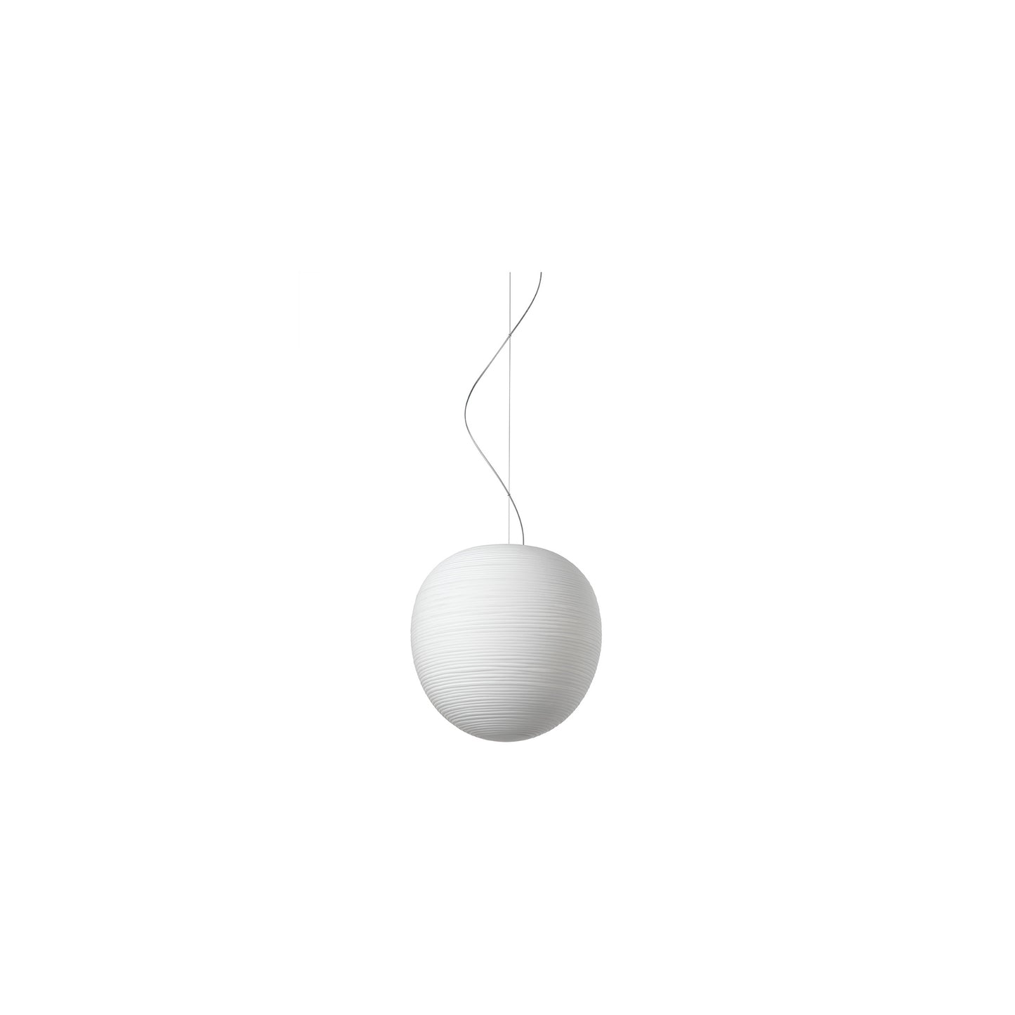 Rituals XL Blown Glass Pendant with Laminated Band