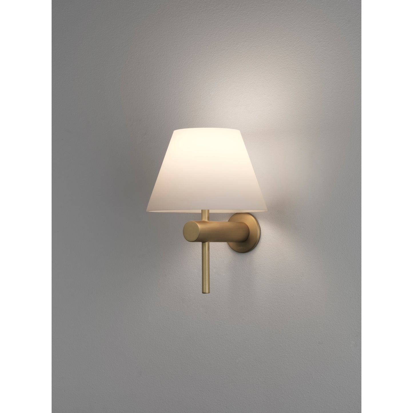 Roma Opal Glass Bathroom Wall Light