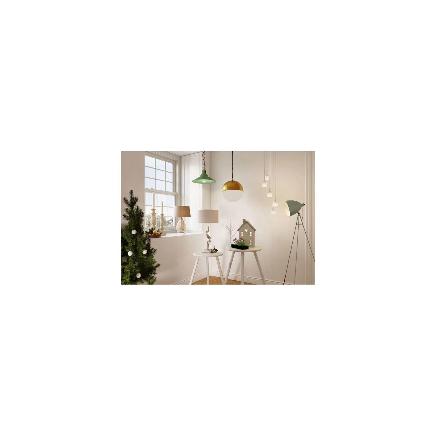 Lyall Five-Light Cluster Pendant