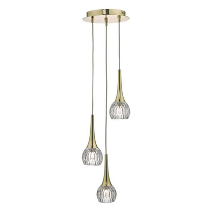 Dar Lyall 3-Light Pendant