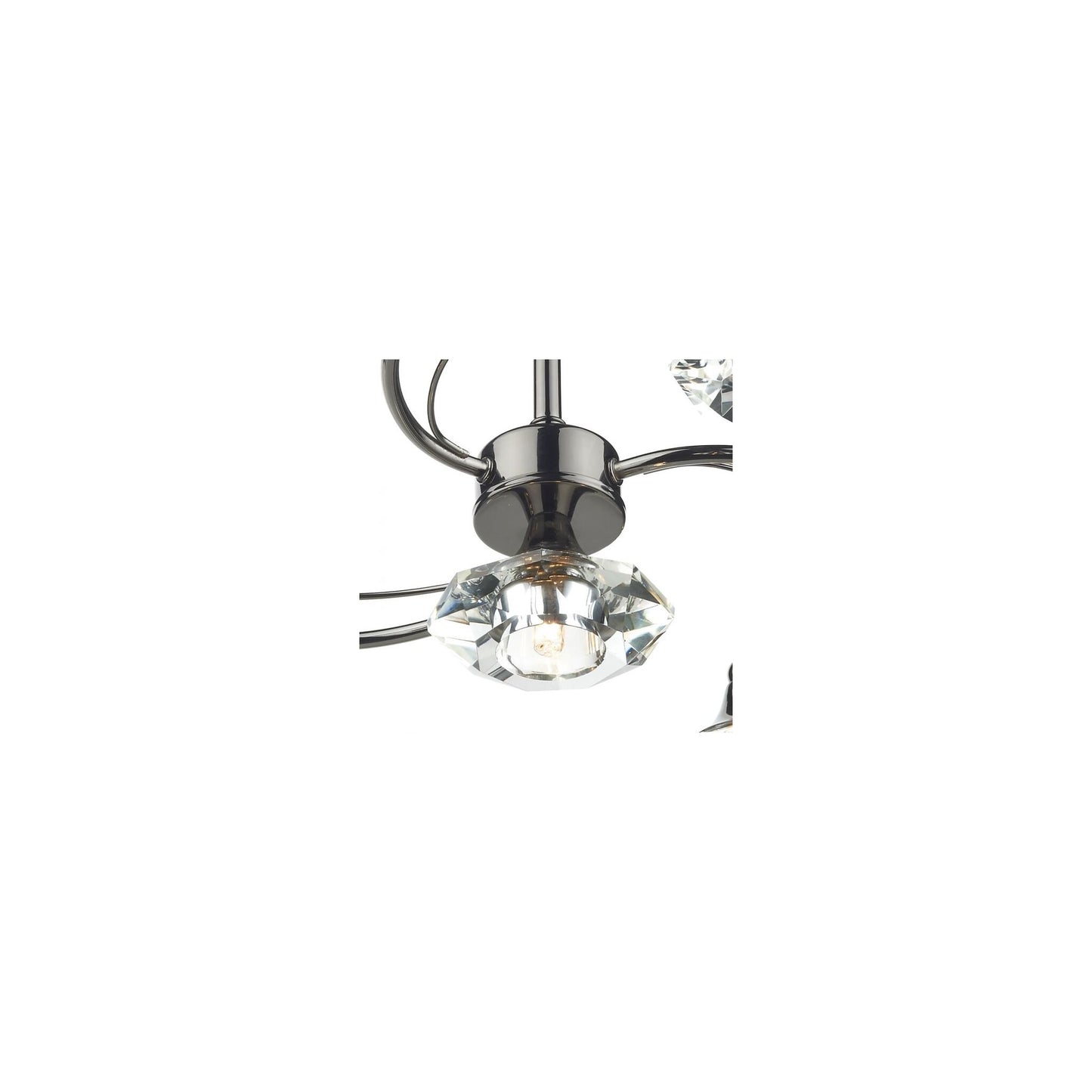 Luther 4-Light Crystal Flush Mount