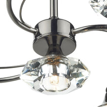 Dar Luther 4-Light Semi-Flush Ceiling Light