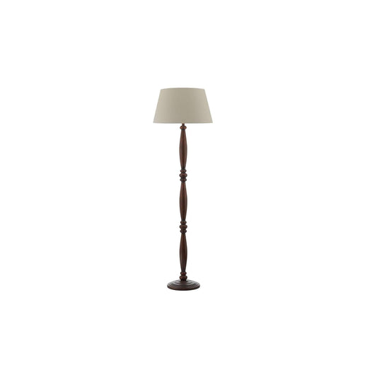 Hayward Floor Lamp in Dark Wood