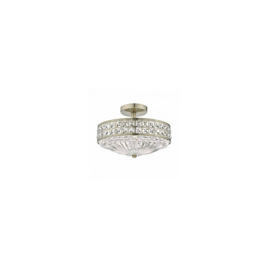 Olona 3-Light Semi Flush Mount