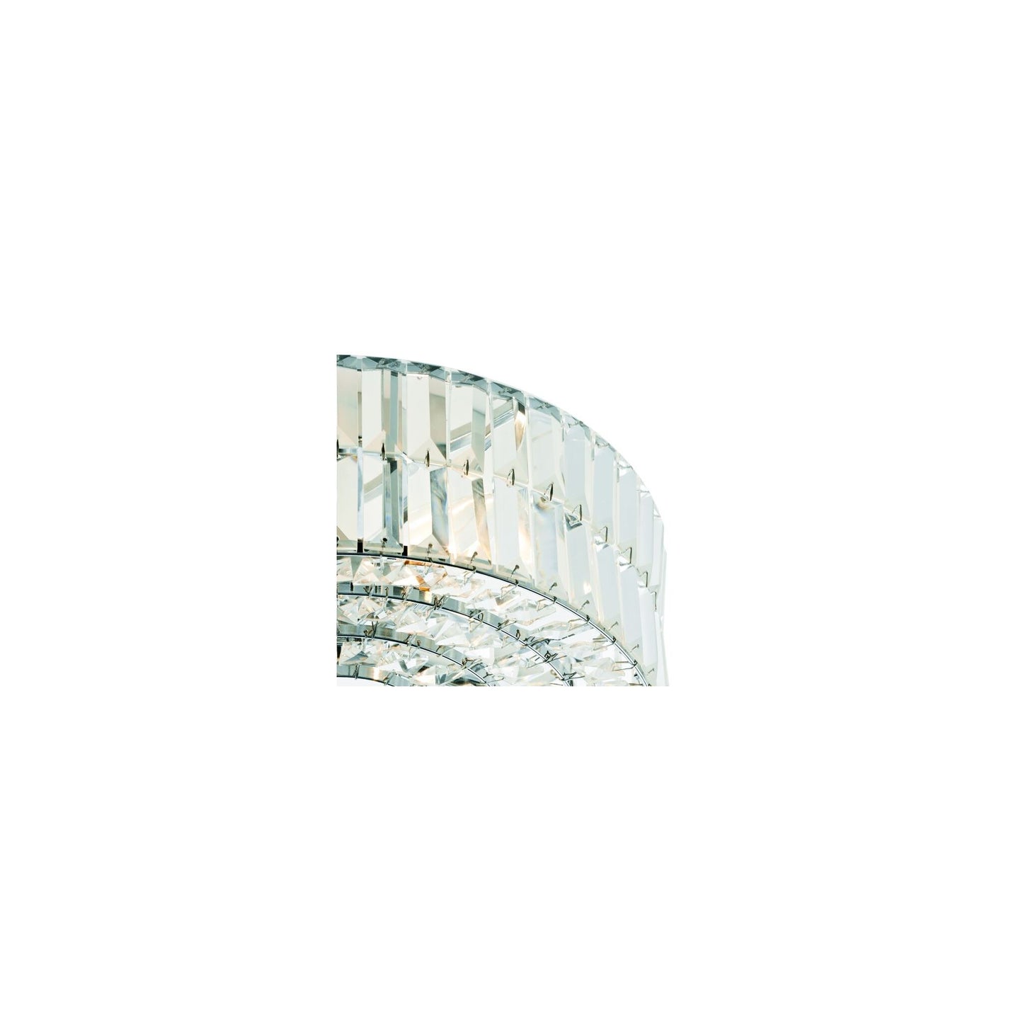 Errol Four-Light Crystal Flush Mount