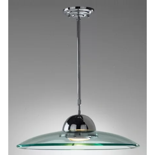 Hemisphere Single Glass Pendant
