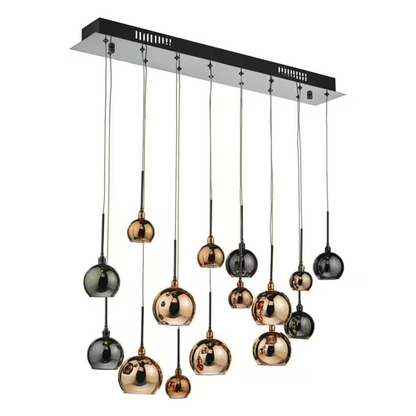 Dar Aurelia Fifteen-Light Linear Pendant