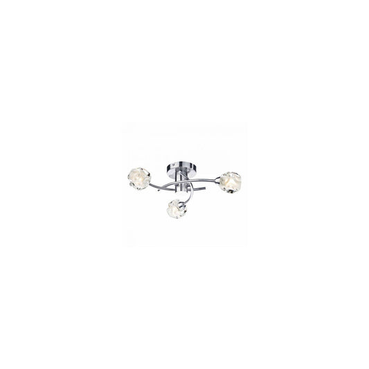 Seattle 3-Light Semi Flush Mount
